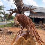 Patung merak